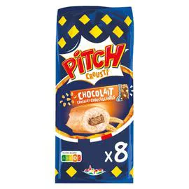 BRIOCHE PASQUIER, PITCH Brioche chocolat barre croustillante 300g