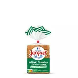 Pain de mie aux céréales sans sucre ajouté (550g)