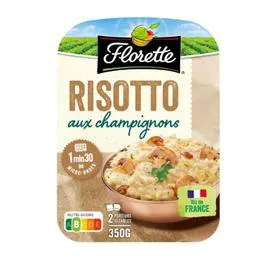 Plat cuisiné risotto aux champignons (350g)