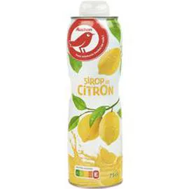 Sirop de citron bidon métal (75cl)