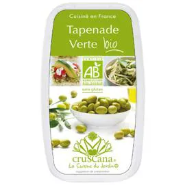 CRUSCANA Tapenade verte bio sans gluten 100g
