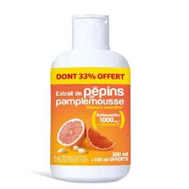 Complément Alimentaire Défense Naturelle Pépins de Pamplemousse (300ml)