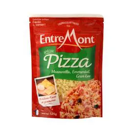 ENTREMONT Emmental râpé Spécial pizza 125g