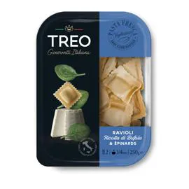Pate fraiche ravioli ricotta di bufala épinards (250g)