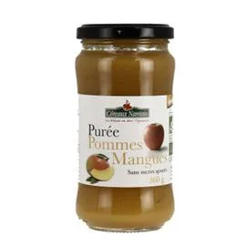 CÔTEAUX NANTAIS Purée Pomme Mangue Demeter Sans Sucres Ajoutés Bio 360g
