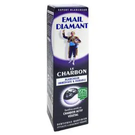 EMAIL DIAMANT Dentifrice blancheur le Charbon 75ml