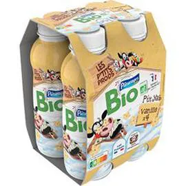 Yaourts à boire Les P'tits Prods vanille BIO (4x180g)