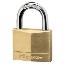 MASTER LOCK Cadenas en laiton 40mm l'unité