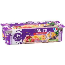 Yaourt aux fruits avec morceaux 0% MG (8x125g)