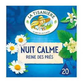 LA TISANIÈRE Infusion tilleul oranger camomille 37,5g