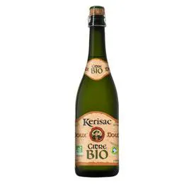 KERISAC Cidre bio doux 75cl