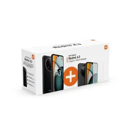 Smartphone REDMI A3 128Go Noir + Wicase (l'unité)