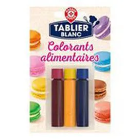 MARQUE REPÈRE, TABLIER BLANC Colorants alimentaires 29,9g