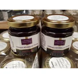 Préparation à la cérise noire et au thym pour fromage (125g)