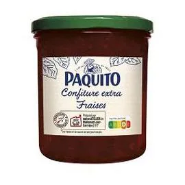 PAQUITO Confiture extra de fraises 370g