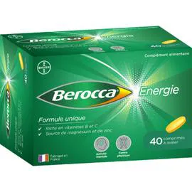 Complément Alimentaire Vitalité Énergie Activité Mentale Et Forme Physique À Avaler (x40)