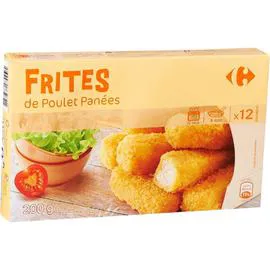 Frites de poulet panées (200g)