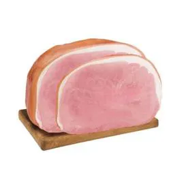 Jambon cuit fumé supérieur avec couenne (80g)