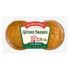 Gâteau basque pâtissier à la crème pâtissière (180g)