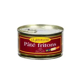 Pâté fritons de canard gras (195g)