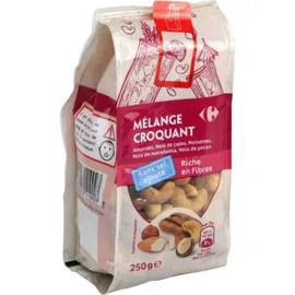 CARREFOUR Fruits secs mélange 250g