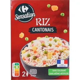 Plat cuisiné riz cantonais (400g)