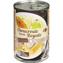 Plat cuisiné choucroute Royale (400g)