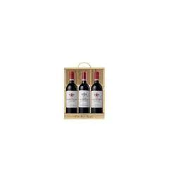 CHÂTEAU CHAPELLE D'ALIENOR MARACAN Vin Rouge Merlot Coffret Bordeaux Supérieur Et Saint-Emilion Grand Cru 3x75cl