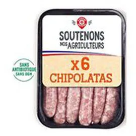 Chipolatas Supérieures x6 (330g)