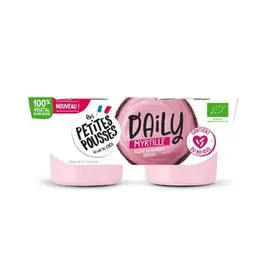 Yaourt Myrtille Bio Daily Coco (2x100g)