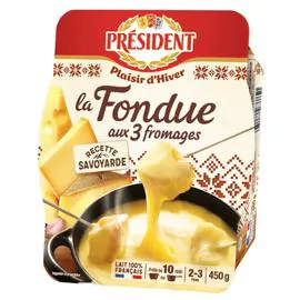 Fondue 3 fromages (450g)