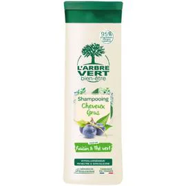 L'ARBRE VERT Shampoing Détox Purifiant Et Équilibrant Aux Extraits De Raisin & Thé Vert 250ml