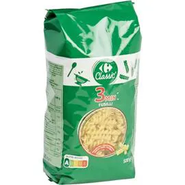 CARREFOUR CLASSIC' Pâtes Fusilli 3 min 500g