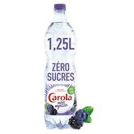 Eau gazeuse aromatisée Mûre Myrtille (1,25l)