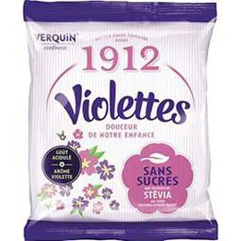 Bonbons Violettes sans sucres (100g)