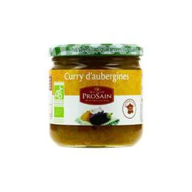 PROSAIN Curry D'Aubergines Bio 345g