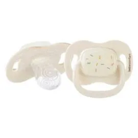 Sucettes physio bleu 18 mois (x2)