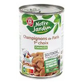 MARQUE REPÈRE, NOTRE JARDIN Champignons Paris Emincés 230g