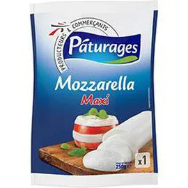 PÂTURAGES Mozzarella Maxi 250g