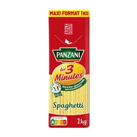 PANZANI Pâtes les 3 minutes spaghetti 1kg