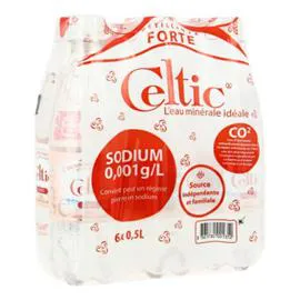 Pack Eau Minérale Pétillante Forte 6X0. (3l)