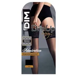 Bas femme noir transparent T2 (l'unité)