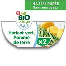 Bol haricots verts 4 mois (2x120g)