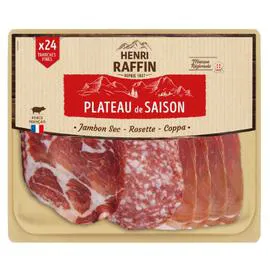 Plateau de charcuterie Raclette (180g)