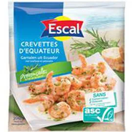 Crevettes d'équateur PRovençales - ASC (300g)
