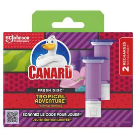 CANARD Disque Wc Aventure Tropicale WC x12