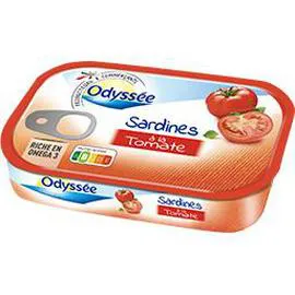 ODYSSÉE Sardines à la tomate 45g