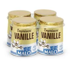 Malo empresure vanille (4x125g)