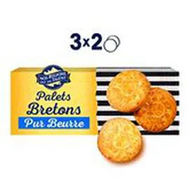NOS RÉGIONS ONT DU TALENT Palets bretons 100g