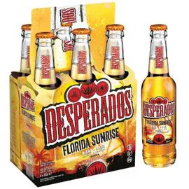 Bière Florida Sunrisearomatisée Tequila orange grenadine (6x33cl)